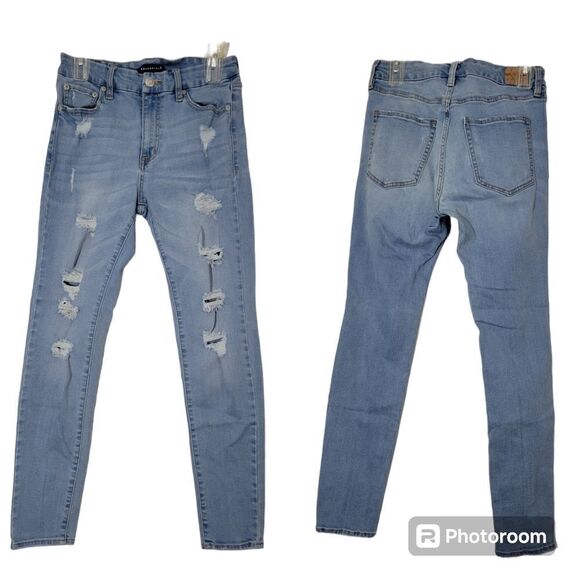 Aeropostale high-rise curvy jeggings sz 8 - Picture 6 of 9